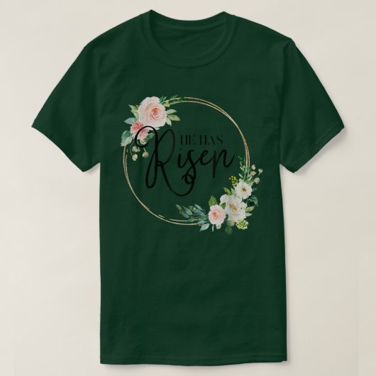 Er hat ein Christliches Ostergeschenk für die Flor T-Shirt (Design vorne)