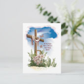 Er hat eine Östliche Postkarte (Stehend Vorderseite)