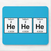 Er hat einen regelmäßigen Tisch Mousepad (Vorne)