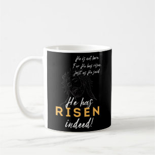 Er hat Jesus Christlich glücklichen Ostern Thorns Kaffeetasse
