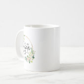 Er hat Matthew 286 Flora Christlich Ostern Da Kaffeetasse (Vorderseite Links)