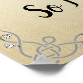 Er hat mir das Herz gestohlen, also nehme ich sein Poster (Ecke)