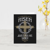 Er hat Ostern der Bibel 286 "Matthew" Karte (Gelbe Blume)