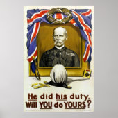 Er hat seine Pflicht getan Poster (Vorne)