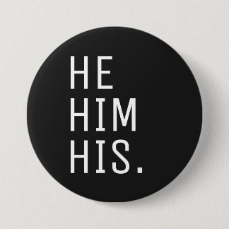 Er hat seinen Pronomen Button