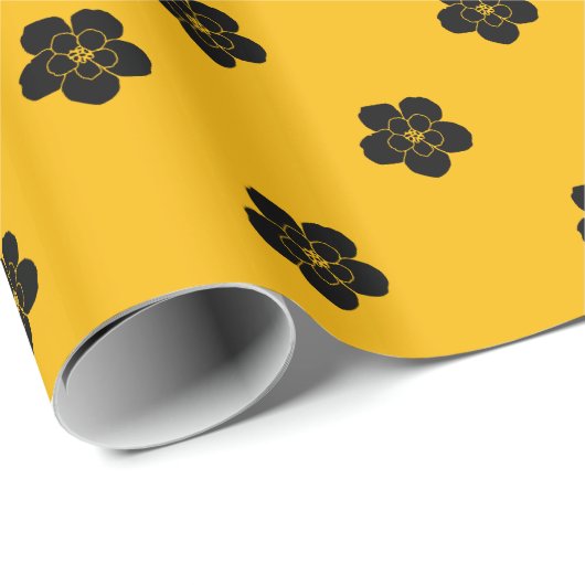 Er hatte Rose Geschenkpapier (Rolleneckpunkt)