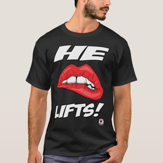 Er hebt an! T-Shirt (Vorderseite)