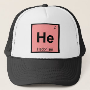 Er - Hedonismus Philosophie Chemie Symbol Truckerkappe