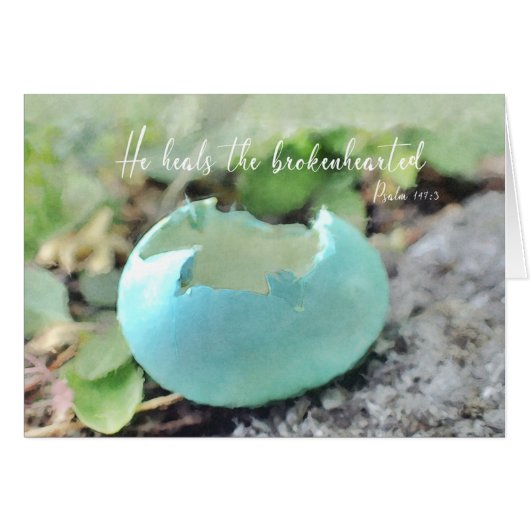 Er heilt die herzerreißende Parakaleo-Notenkarte (Vorderseite (Horizontal))