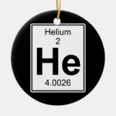 Er - Helium Keramikornament (Vorne)