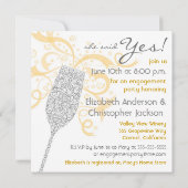 Er hob die Einladung zur Fragestunde Champagner au (Rückseite)