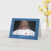 ER HÖRTE SIE ALLE KARTE (Gelbe Blume)