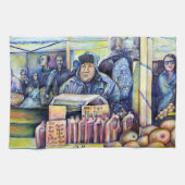 Er hörte, was ich sah geschirrtuch (Horizontal)