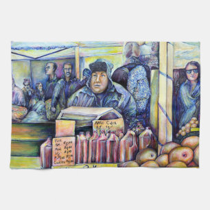 Er hörte, was ich sah geschirrtuch