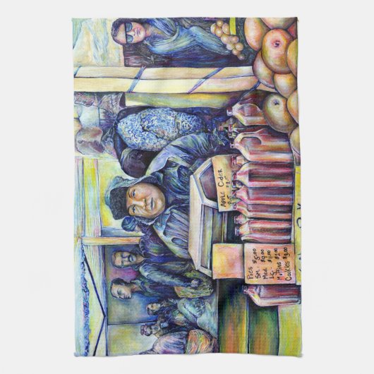 Er hörte, was ich sah geschirrtuch (Vertikal)