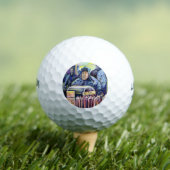 Er hörte, was ich sah golfball (Insitu T-Shirt)