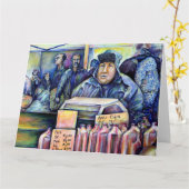 Er hörte, was ich sah karte (Gelbe Blume)