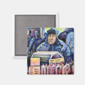 Er hörte, was ich sah magnet (Vorderseite/Rückseite)