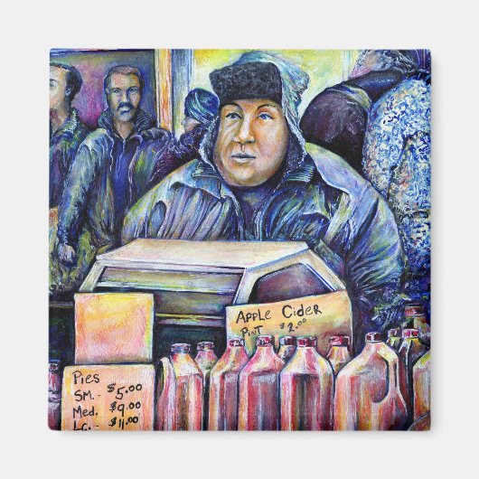 Er hörte, was ich sah magnet (Vorne)