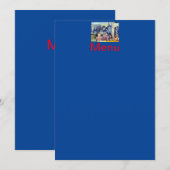 Er hörte, was ich sah menükarte (Vorne/Hinten)