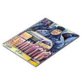 Er hörte, was ich sah notizblock (Linke Seite)