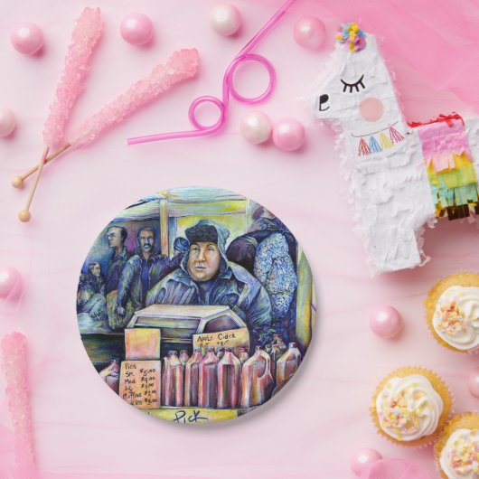 Er hörte, was ich sah pappteller (Party)