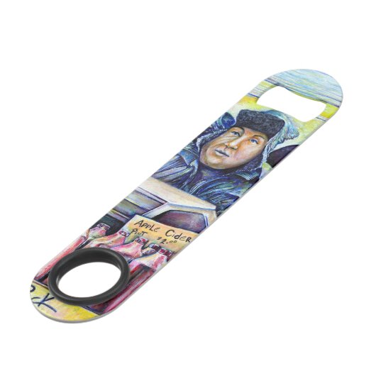 Er hörte, was ich sah speed flaschenöffner (Rückseite Schrägansicht)