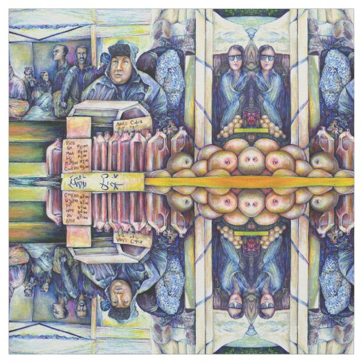 Er hörte, was ich sah stoff (Muster)