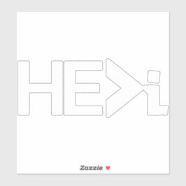 ER>I KNNELING PRAYING - ER GRÖSSER ALS WAS AUFKLEBER