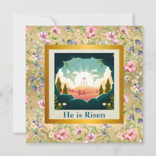 Er ist am Sonntag Risen und Feier der Auferstehung Einladung