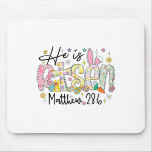 Er ist auferstanden Christlicher Froher Ostertag B Mousepad