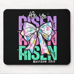 Er ist auferstanden Christlicher Jesus Coquette Bo Mousepad