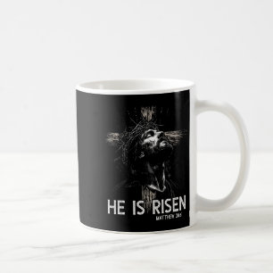 Er ist auferstanden Christliches Kreuz Jesus Bibel Kaffeetasse