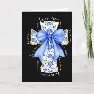 Er ist auferstanden Christliches Kreuz Jesus Bibel Karte