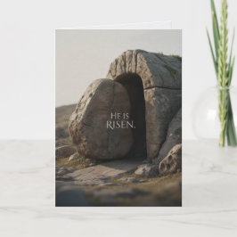 Er ist auferstanden Frohe Ostern Kirchen-Grußkarte Karte