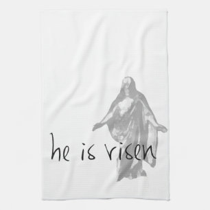 er ist auferstanden jesu christi ostern lds mormon handtuch