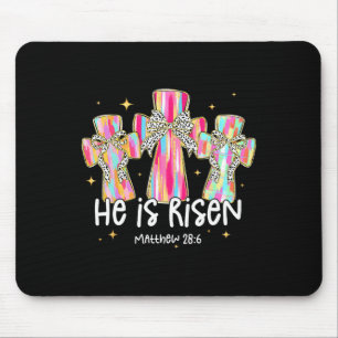 Er ist auferstanden Jesus Christlich Frohe Ostern Mousepad