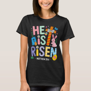 Er ist auferstanden Jesus Christlich Frohe Ostern T-Shirt