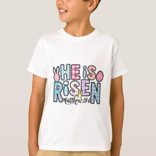 Er ist auferstanden Jesus Christlich Frohe Ostern T-Shirt