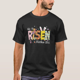 Er ist auferstanden Jesus Christlich Frohe Ostern  T-Shirt