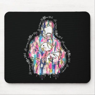 Er ist auferstanden Jesus Christlich glückliche Os Mousepad