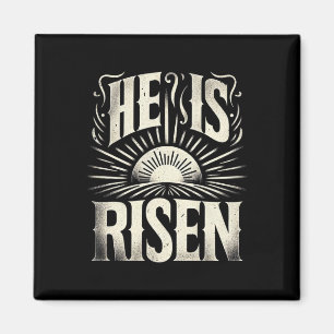 Er ist auferstanden Jesus Gott Christlich Sonne Au Magnet