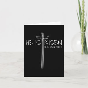 Er ist auferstanden Jesus Ostern Christlicher Glau Karte