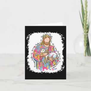 Er ist auferstanden Jesus und Lamm Gott glückliche Karte