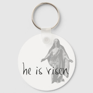 er ist auferstanden jesuskristus ostern lds mormon schlüsselanhänger