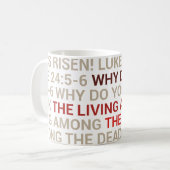 Er ist auferstanden kaffeetasse (Vorderseite Links)