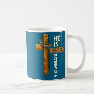 Er ist auferstanden Kreuz Jesus religiöser christl Kaffeetasse