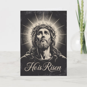 Er ist auferstanden Oster-Großkarten Kirchen-Grußk Karte