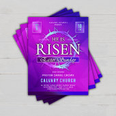 Er ist auferstanden Oster Sonntag Kirchenflyer Flyer