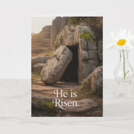 Er ist auferstanden Ostern Kirchen-Grußkarten im G Karte